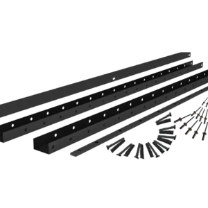 Cadru gard, Model Jaluzea, 30x60mm, Aluminiu