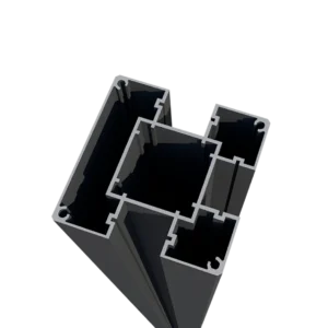 Stalp gard, Multifunctional, 70x70mm, Aluminiu