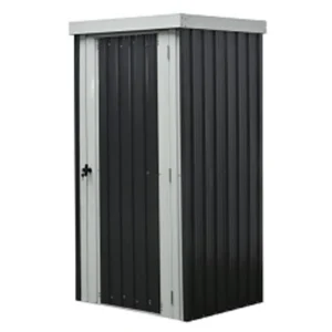 Magazie dulap depozitare gradina GoodBox Small, casuta depozitare unelte, Basic, Otel zincat
