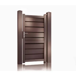 Poarta pietonala aluminiu Neptun, 900mm lungime x 1800mm inaltime, maro