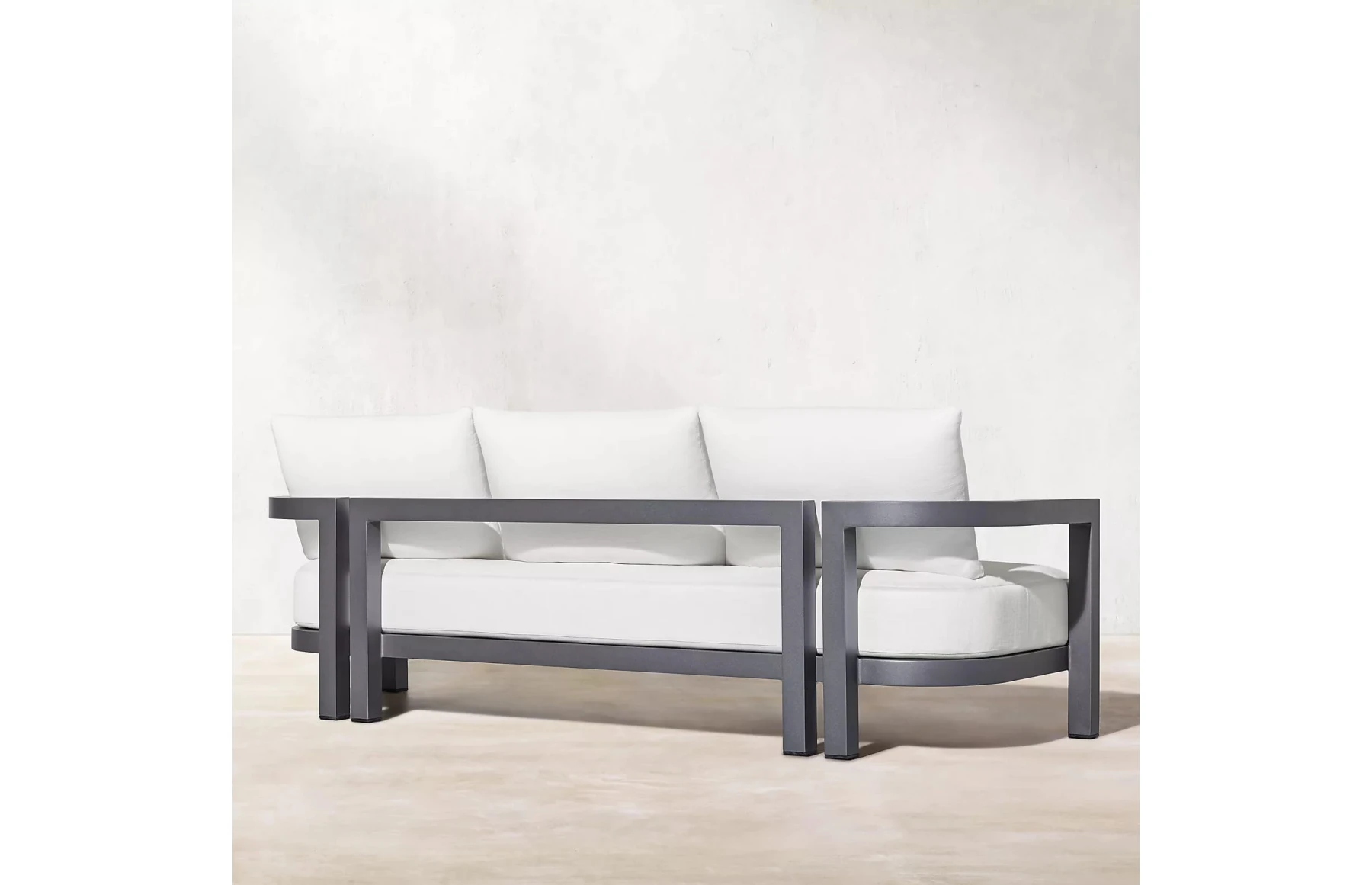 Set mobilier premium din aluminiu, pentru terasa/gradina/balcon, model Parma - imagine 8