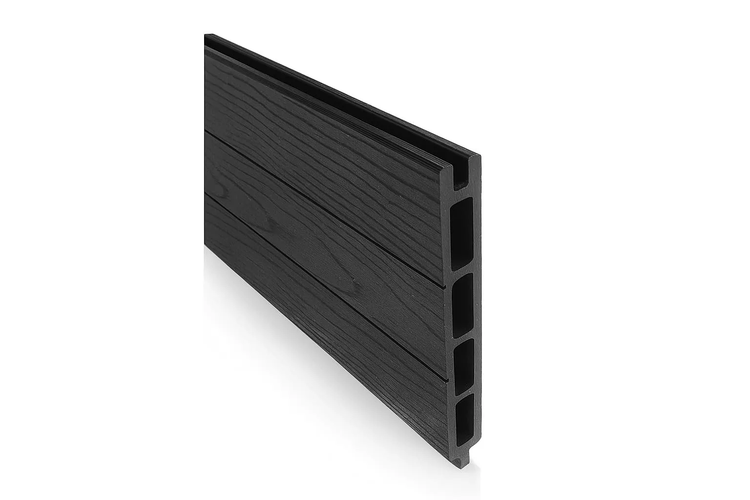 Placă gard WPC cu îmbinare gri, 20x150x4000mm - imagine 4