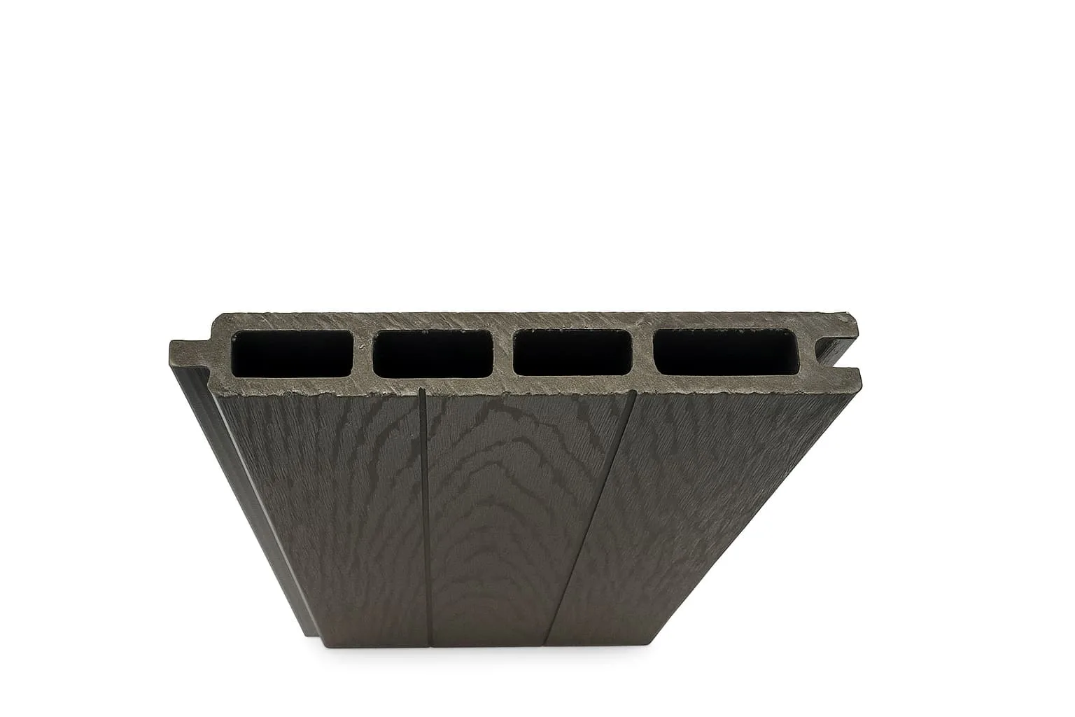 Placă gard WPC cu îmbinare gri, 20x150x4000mm - imagine 3