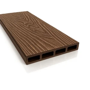 Placa gard 3D WPC Maro, Dimensiune 120x4000mm, Grosime 21mm