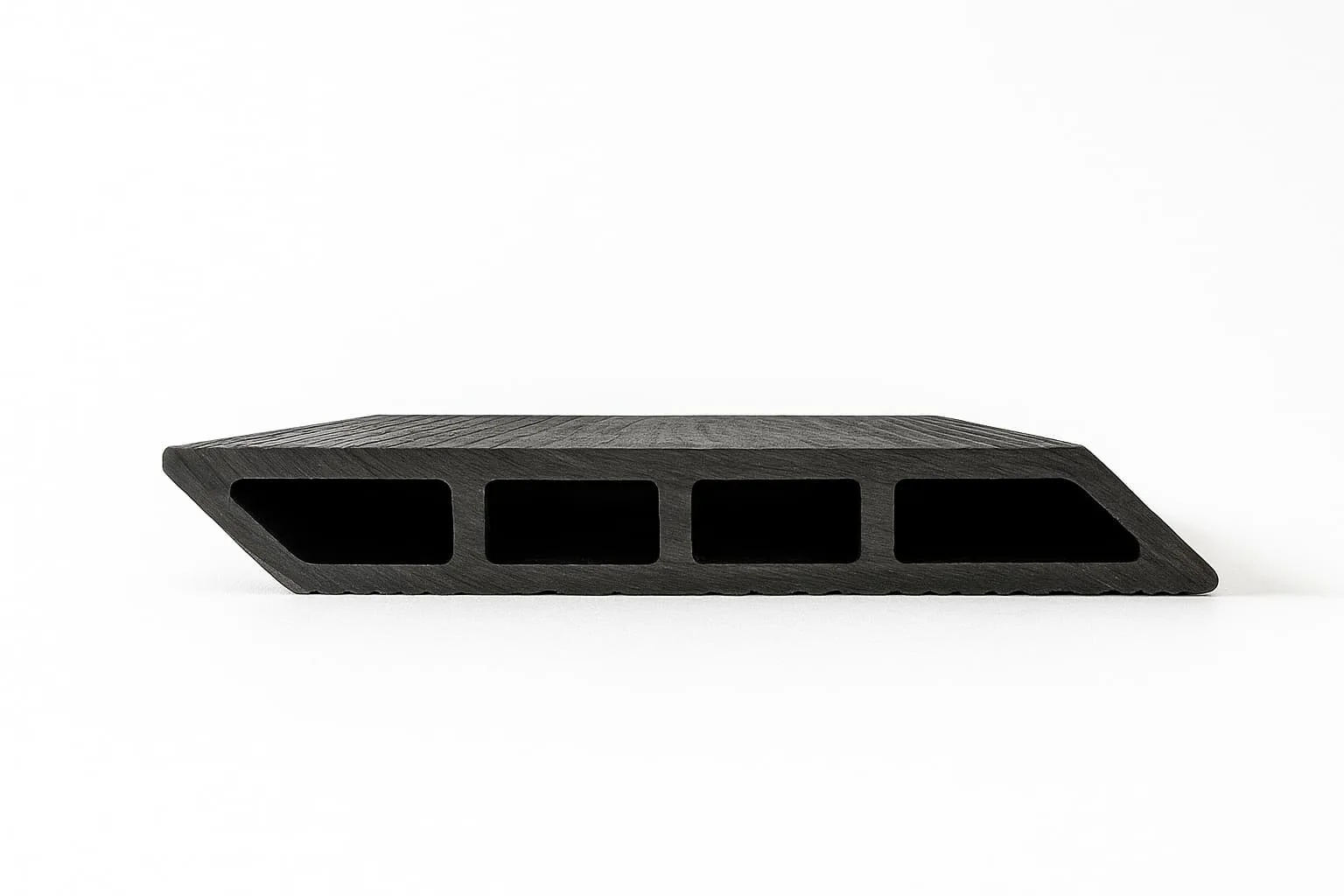 Placa gard WPC forma romb, 3D, culoare Negru, Dimensiune 120x4000mm, Grosime 20.5mm - imagine 2