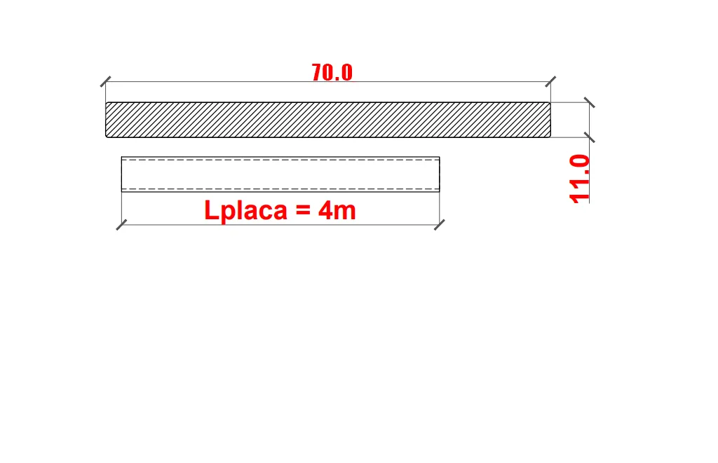 Fasie terminatie NO GAP , 70 x 11 mm X 4000 mm, Maro - imagine 2