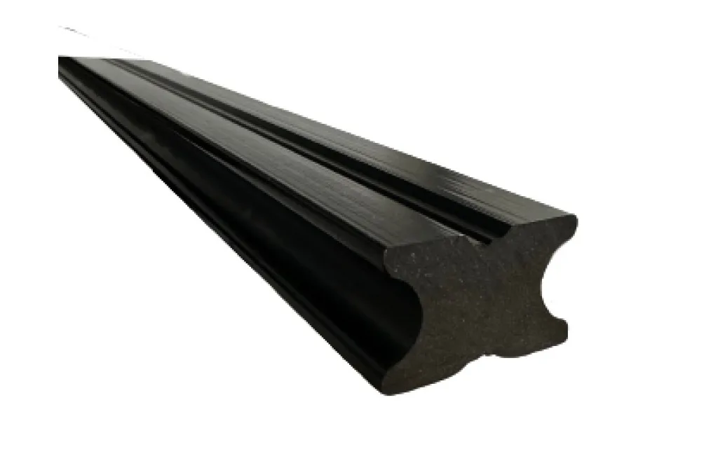Grinda montaj deck plina, dimensiune 40 x 25 mm, Lungime 4000 mm, Material WPC